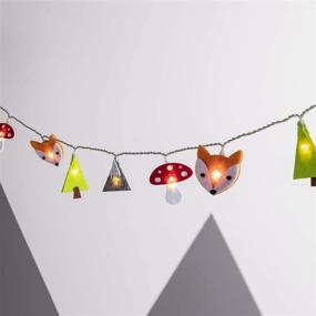 img 3 attached to 🌳 Enhance Kids' Bedrooms with Woodland Battery Operated LED Nursery String Lights from Lights4fun, Inc.