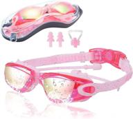 🏊 premium kids swim goggles: leak-proof, anti-fog & uv protection | ages 4-15 logo