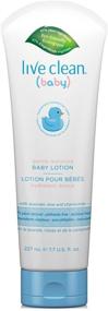 img 1 attached to 👶 Organic Eco-Friendly Natural Baby Lotion - Live Clean Baby Moisturizing, 227ml (7.7 fl oz) - Pack of 2