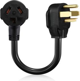 img 4 attached to 🔌 BOEEMI 4 Prong to 3-Prong Dryer Plug Adapter, NEMA 14-30P to 10-30R Outlet Connector, 30A 125/250V 1.5FT, UL Compliant for New and Old Electric Dryers