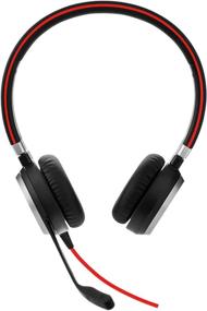 img 3 attached to Jabra Evolve 40 UC Mono Headset – Unified Communications Headphones For VoIP Softphone With Passive Noise Cancellation – USB-Cable With Controller – Black