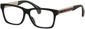 img 4 attached to Eyeglasses Gucci 0466 BLACK WHITE