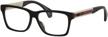 eyeglasses gucci 0466 black white logo