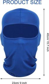 img 3 attached to 🌞 Ultimate Outdoor Protection: Sun Protection Balaclava Windproof Dustproof Full Face Cover