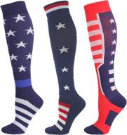 ๐งฆ hilarious 20-30 mmhg compression socks: perfect for athletes, travelers, nurses, and pregnant men/women logo