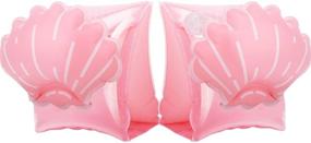 img 4 attached to 🏊 MoKo Inflatable Swim Floater Sleeves for Kids: Cartoon Armbands for Pool Water Sports, Swim Training Aids