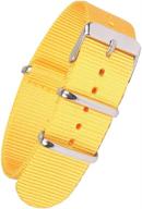 ballistic yellow wristband stainless buckle logo