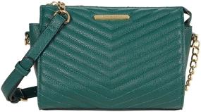 img 1 attached to Steve Madden Chevron Quilted Crossbody