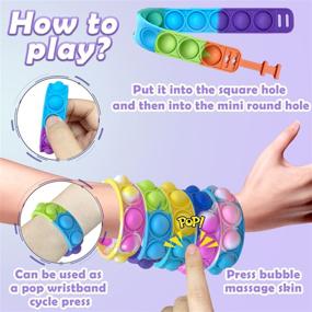 img 3 attached to Silicone Autism Bracelet: Wearable Solution for Anti-Anxiety