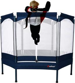 img 4 attached to KUTON Trampoline Enclosure Recreational Ultra Sturdy