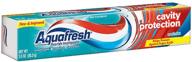 🦷 aquafresh cool mint cavity protection fluoride toothpaste - 3 oz (pack of 2) logo