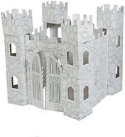 🏰 colorable cardboard castle playhouse - 1 piece логотип