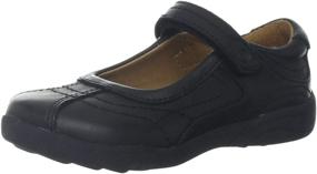 img 4 attached to Stride Rite Клэр детские школьные форменные туфли для маленьких девочек