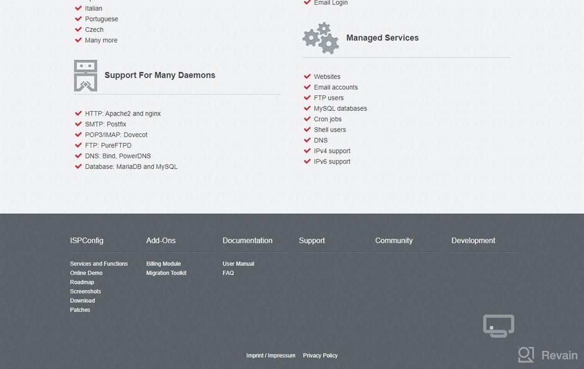 img 1 attached to ISPConfig review by John Bennett