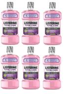 🌿 alcohol-free listerine total care zero mouthwash: fresh mint flavor, 1l (6-pack) - ultimate oral hygiene solution logo