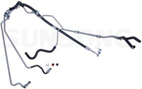 img 3 attached to 🔧 Sunsong Power Steering Hose Assembly - Model 3401254