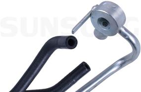 img 1 attached to 🔧 Sunsong Power Steering Hose Assembly - Model 3401254