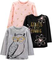 👶 carters toddler long sleeve girls' clothing - a collection of pure delights logo