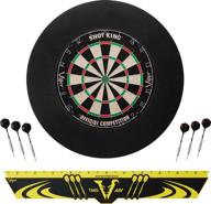 ultimate dartboard bundle: viper defender backboard & sisal/bristle steel tip dartboard логотип