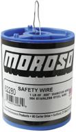 moroso 62280 stainless safety wire: ultra-strong security for optimal protection logo