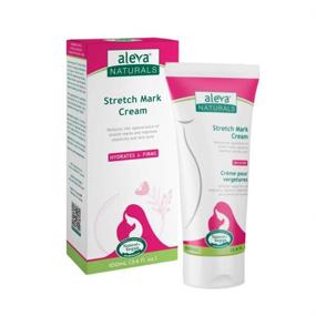 img 4 attached to 🤰 Aleva Naturals Stretch Mark Cream - Natural, Vegan, Plant-Based, Hypoallergenic, Fragrance-Free - Pregnancy Cream for Bellies, Breasts, Hips, Thighs (100ml)