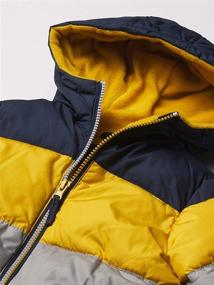 img 2 attached to IXtreme Boys Colorblock Puffer Navy Jacket: Stylish Coats for Boys' Clothing