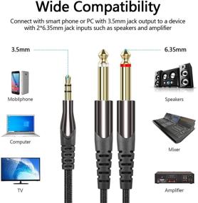 img 3 attached to KINPS Splitter Compatible Computer Multimedia