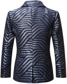 img 1 attached to Paisley Scales Gradient Pieces Jacket: Boys' Clothing for Suits & Sport Coats - Shop Now!