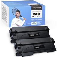 🖨️ mycartridge suprint compatible tn660 tn630 toner cartridge replacement - 2 pack, black for brother mfc-l2700dw hl-l2320d mfc-l2705dw mfc-l2740dw dcp-l2540dw hl-2360dw hl-l2300dw logo