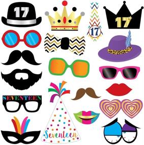 img 1 attached to 🎉 Stand Out at Your 17th Birthday Bash with 40 Hilarious Photo Booth Props!