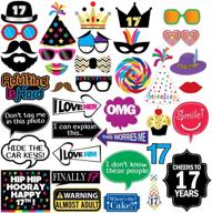 🎉 stand out at your 17th birthday bash with 40 hilarious photo booth props! logo