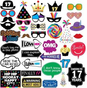 img 4 attached to 🎉 Stand Out at Your 17th Birthday Bash with 40 Hilarious Photo Booth Props!