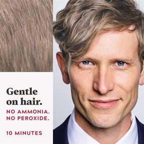 img 1 attached to 👨 Convenient Just For Men Easy Comb-In Color - Sandy Blond A-10: Simple Application, Comb Applicator Included!