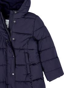 img 1 attached to High-Quality Girls' Long Heavy-Weight Hooded Puffer Jacket by Amazon Essentials