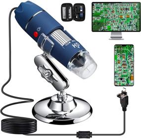img 4 attached to High-Definition 2MP USB Microscope: 40X to 1000X Magnification - Digital Camera for Inspection, Endoscope with Carrying Case - Compatible with Windows 7, 8, 10, Mac, Linux - OTG Android Phone Compatible