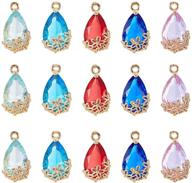 ahandmaker teardrops pendants transparent teardrop logo