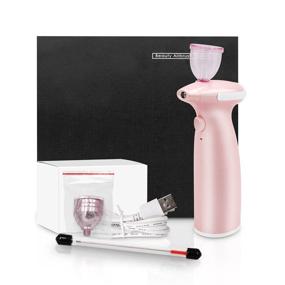 img 2 attached to Jaywayne Airbrush Makeup Set - Professional Airbrush Cosmetic Makeup System with Rechargeable Cordless Moisturizing Atomizer Set - Portable Face Mist Sprayer and Nebulizer - Handheld Beauty Kit (Pink)