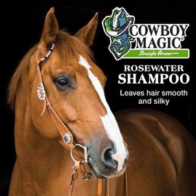 img 1 attached to Cowboy Magic Shampoo + Conditioner: Detangler and Shine in Convenient 32oz Bottles with Bonus 4oz Size