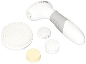 img 3 attached to 🧼 Enhanced Gurin Ultra Clean Brush 4-in-1 SPA Cleansing System - Waterproof and Cordless