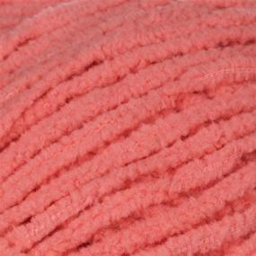 img 2 attached to 👶 Bernat Baby Blanket Tiny Yarn - 3.5 oz (Tea Rose): Medium Gauge, Soft and Versatile