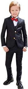 img 4 attached to 💼 ELPA Formal Dress Boys' Clothing - Perfect for Weddings and Holiday Events