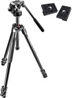 🎥 manfrotto mk290xta3-2w 290 xtra fluid video head kit (black) with 2 bonus zaykir rc2 quick release plates: a comprehensive package for professional videography logo