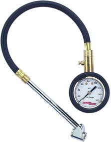 img 1 attached to Accurate and Convenient Tru-Flate (17-555) Truck Tire Gauge - 10-160 PSI Dial for Reliable Pressure Monitoring