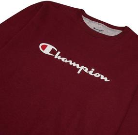 img 3 attached to Champion Crewneck Pullover French Sweatshirt Men's Clothing and Active