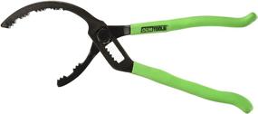 img 1 attached to 🔧 OEMTOOLS 14-Inch Adjustable Oil Filter Pliers - Black/Green (Model 25324)