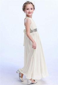 img 2 attached to 👗 Sparkling Elegance: Happy Rose Bling Sequins Chiffon Dresses for Girls