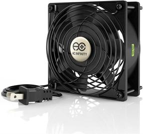 img 4 attached to 🌬️ UL-Certified AC Infinity AXIAL 1238 Muffin Fan, 120V AC, 120mm x 38mm High-Speed for DIY Cooling, Ventilation, Exhaust Projects