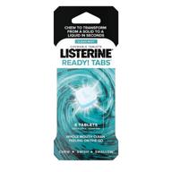 таблетки для рассасывания listerine ready clean логотип