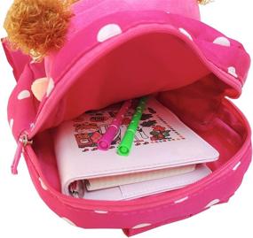 img 1 attached to 🎒 Preschool Toddler Backpack for 1-5 Year-Olds - Little Sweet Backpacks