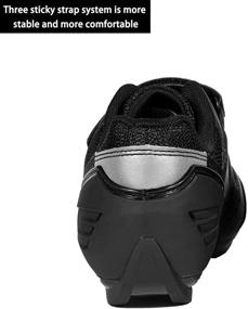 img 1 attached to 🚲 Unisex Cycling Shoes for Riding, Indoor, Peloton - Compatible with Shimano SPD & Look Delta Cleats - Road and Mountain Bike Shoes for Men and Women